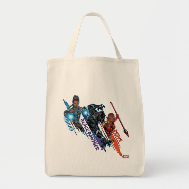 Avengers Classics | Black Panther Team Up Tote Bag (Front)
