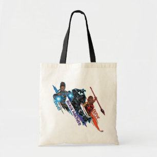 Avengers Classics Black Panther Team Up Tote Bag