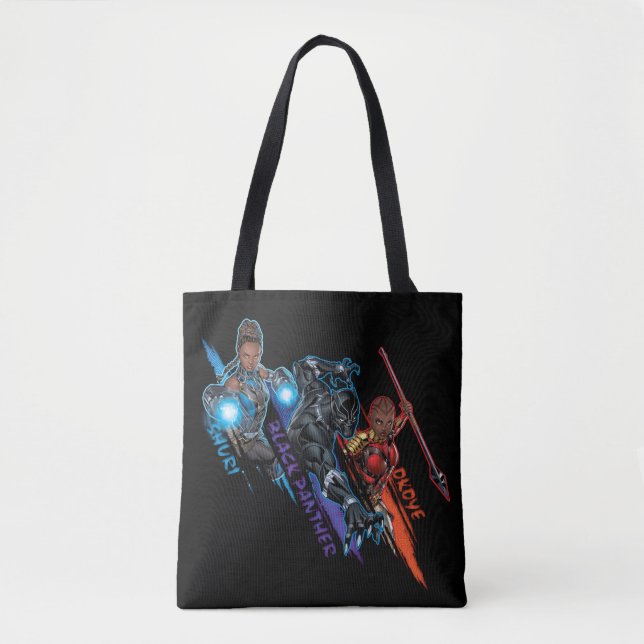 Avengers Classics | Black Panther Team Up Tote Bag (Front)