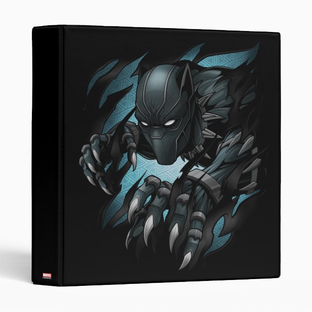 Avengers Classics | Black Panther Tearing Through Binder (Front/Spine)