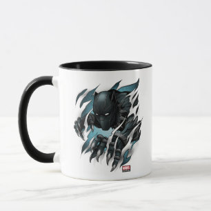 Avengers Classics Black Panther Tearing Through Mug