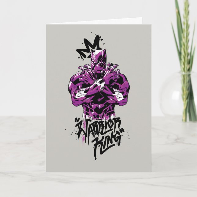 Avengers Classics | Black Panther Warrior King Card (Front)