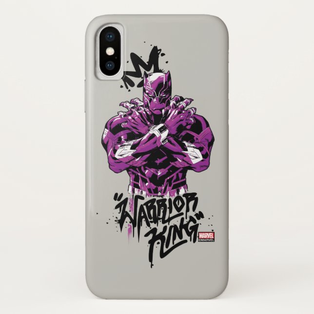 Avengers Classics | Black Panther Warrior King Case-Mate iPhone Case (Back)