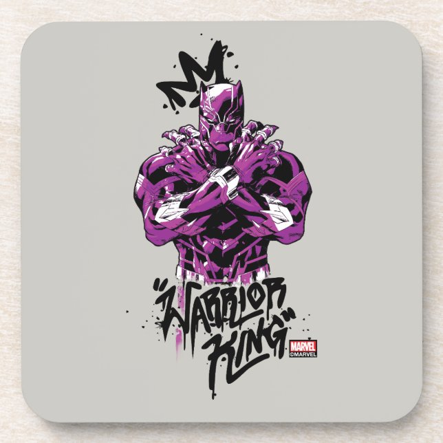 Avengers Classics | Black Panther Warrior King Coaster (Front)