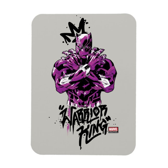 Avengers Classics | Black Panther Warrior King Magnet (Vertical)
