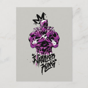 Avengers Classics   Black Panther Warrior King Postcard