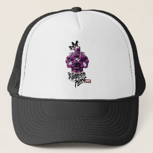 Avengers Classics Black Panther Warrior King Trucker Hat