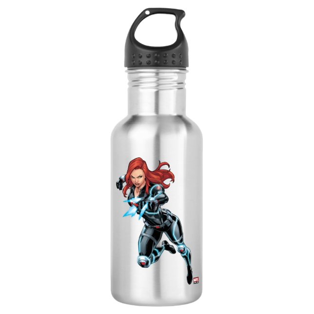 Avengers Classics | Black Widow Attack 532 Ml Water Bottle (Front)