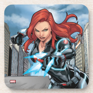 Avengers Classics Black Widow Attack Coaster