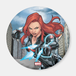 Avengers Classics Black Widow Attack Magnet