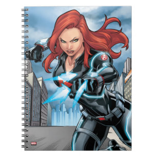 Avengers Classics Black Widow Attack Notebook