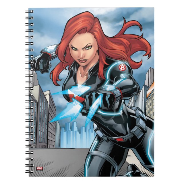 Avengers Classics | Black Widow Attack Notebook (Front)