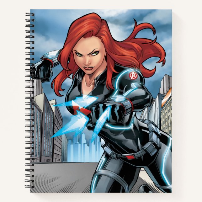 Avengers Classics | Black Widow Attack Notebook (Front)