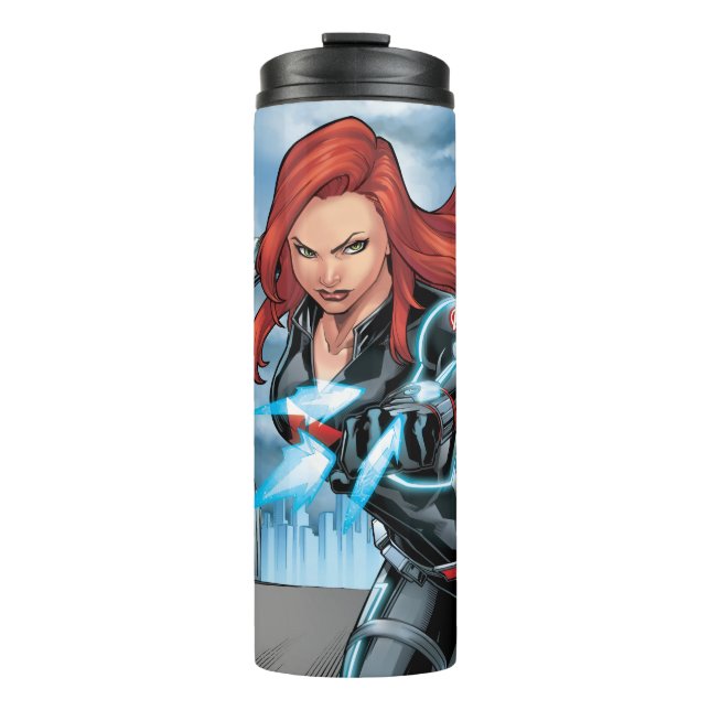 Avengers Classics | Black Widow Attack Thermal Tumbler (Front)