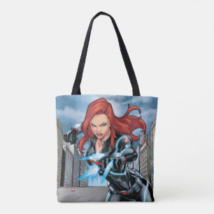 Avengers Classics Black Widow Attack Tote Bag