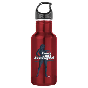 Avengers Classics   Black Widow "I Am" Graphic 532 Ml Water Bottle