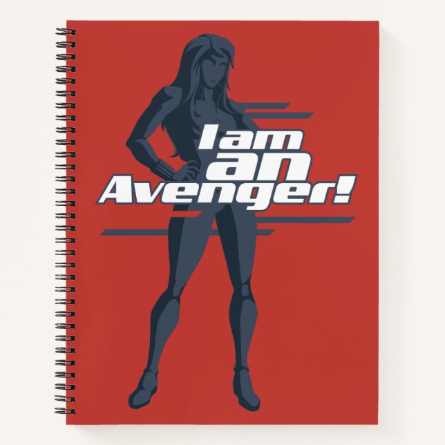 Avengers Classics | Black Widow "I Am" Graphic Notebook (Front)
