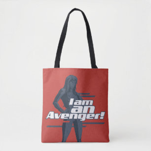 Avengers Classics Black Widow "I Am" Graphic Tote Bag