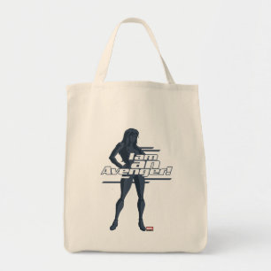 Avengers Classics Black Widow "I Am" Graphic Tote Bag