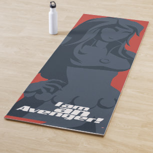 Avengers Classics   Black Widow "I Am" Graphic Yoga Mat