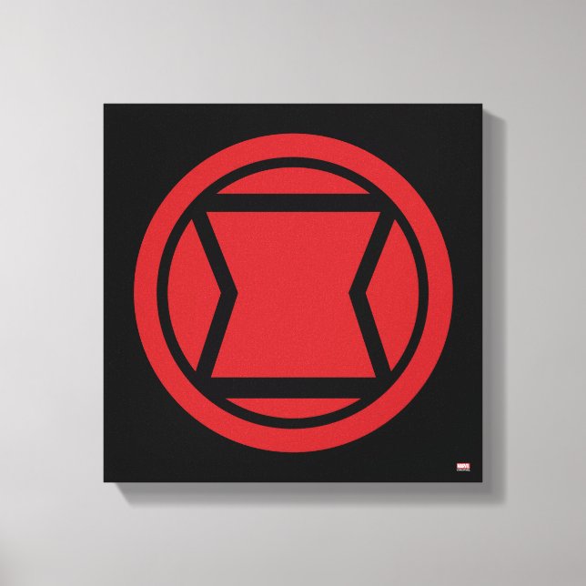 Avengers Classics | Black Widow Icon Canvas Print (Front)