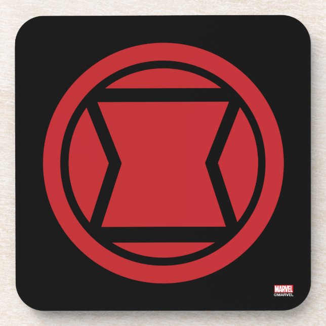 Avengers Classics | Black Widow Icon Coaster (Front)