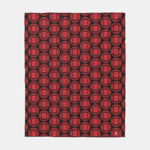 Avengers Classics   Black Widow Icon Fleece Blanket