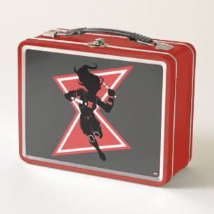 Avengers Classics   Black Widow Icon Graphic Metal Lunch Box