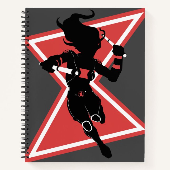 Avengers Classics | Black Widow Icon Graphic Notebook (Front)