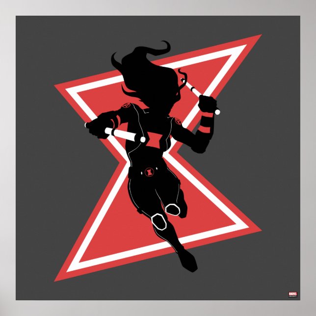 Avengers Classics | Black Widow Icon Graphic Poster (Front)