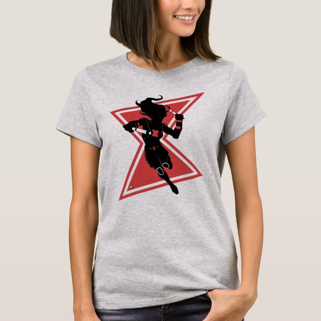 Avengers Classics | Black Widow Icon Graphic T-Shirt (Front)