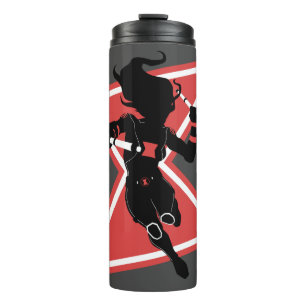 Avengers Classics   Black Widow Icon Graphic Thermal Tumbler