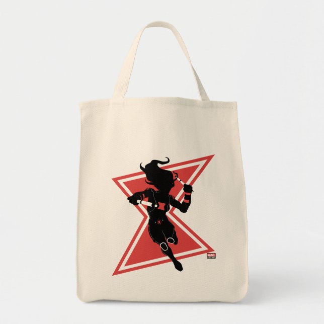 Avengers Classics | Black Widow Icon Graphic Tote Bag (Front)