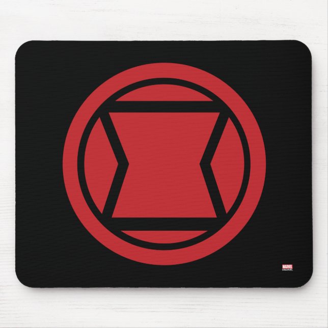 Avengers Classics | Black Widow Icon Mouse Pad (Front)