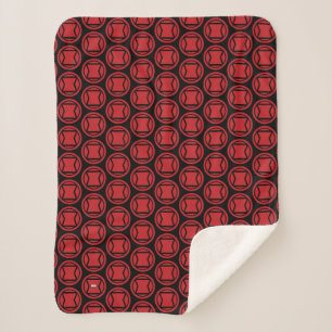 Avengers Classics   Black Widow Icon Sherpa Blanket