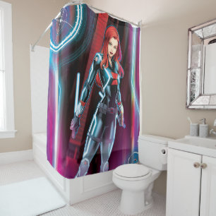 Avengers Classics Black Widow Neon Glow