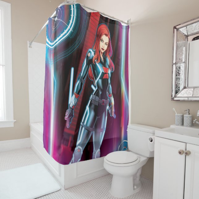 Avengers Classics | Black Widow Neon Glow (In Situ)