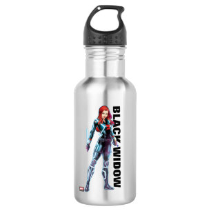 Avengers Classics   Black Widow Neon Glow 532 Ml Water Bottle