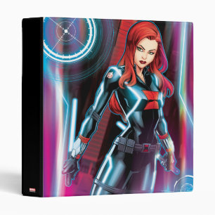 Avengers Classics   Black Widow Neon Glow Binder
