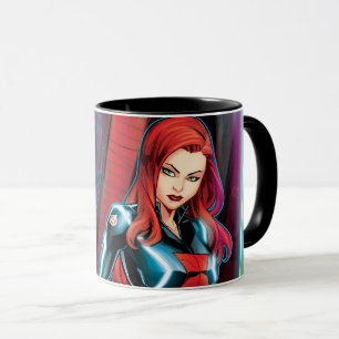 Avengers Classics   Black Widow Neon Glow Mug