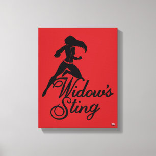 Avengers Classics Black Widow "Widow's Sting" Canvas Print