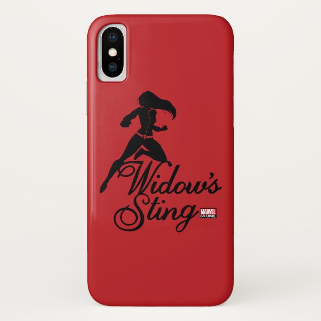 Avengers Classics | Black Widow "Widow's Sting" Case-Mate iPhone Case (Back)
