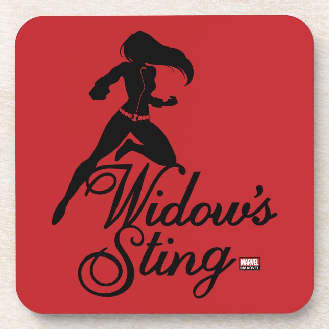 Avengers Classics | Black Widow "Widow's Sting" Coaster (Front)