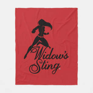 Avengers Classics Black Widow "Widow's Sting" Fleece Blanket