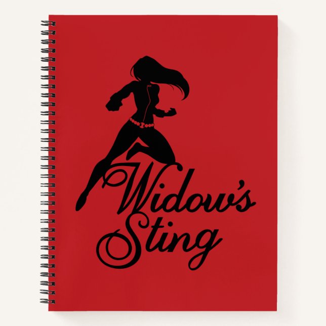 Avengers Classics | Black Widow "Widow's Sting" Notebook (Front)