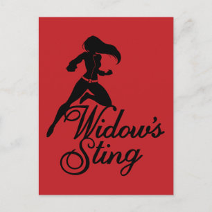 Avengers Classics   Black Widow "Widow's Sting" Postcard