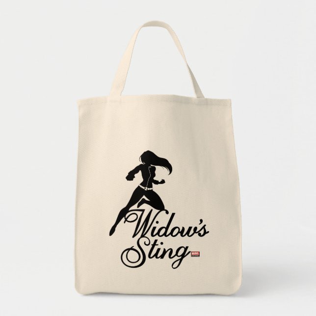 Avengers Classics | Black Widow "Widow's Sting" Tote Bag (Front)