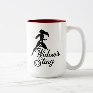 Avengers Classics Black Widow "Widow's Sting" Two-Tone Coffee Mug