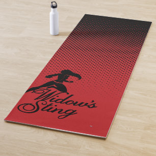 Avengers Classics   Black Widow "Widow's Sting" Yoga Mat