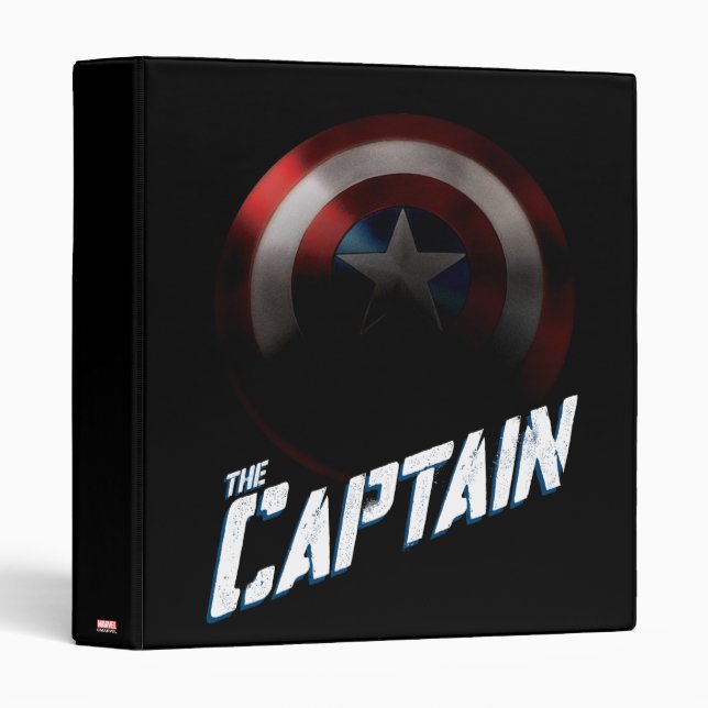 Avengers Classics | Captain America Bold Graphic Binder (Front/Spine)